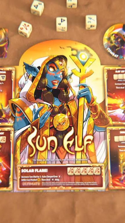 Dice Throne: Sun Elf – Hero Pack