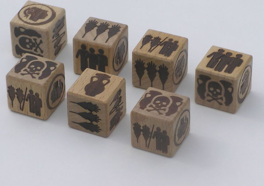 Roll Through the Ages: The Bronze Age dice