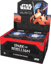 Star Wars: Unlimited - La Chispa De La Rebelión Sobre Booster Display (24 Booster)