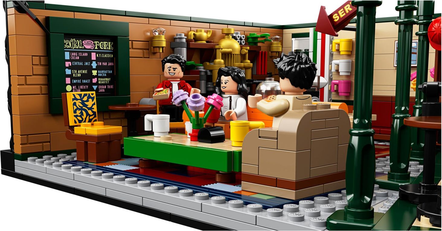 LEGO® Ideas Central Perk componenten