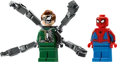 LEGO® Marvel Persecución en Moto: Spider-Man vs. Doc Ock minifiguras