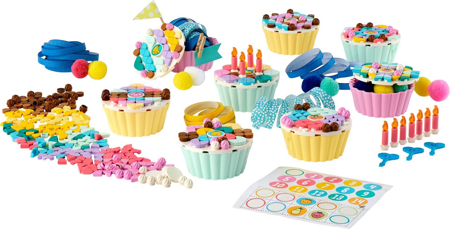 LEGO® DOTS Creative Party Kit components