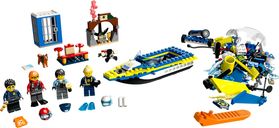 LEGO® City Water Police Detective Missions components