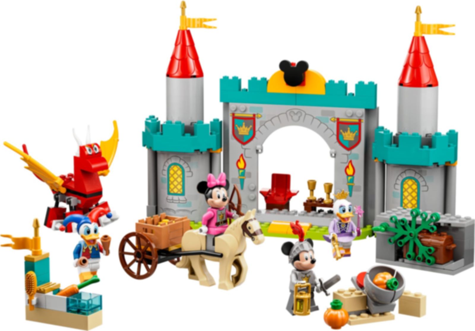 LEGO® Disney Mickey and Friends Kasteelverdedigers speelwijze