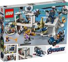 LEGO® Marvel L'attaque du QG des Avengers dos de la boîte