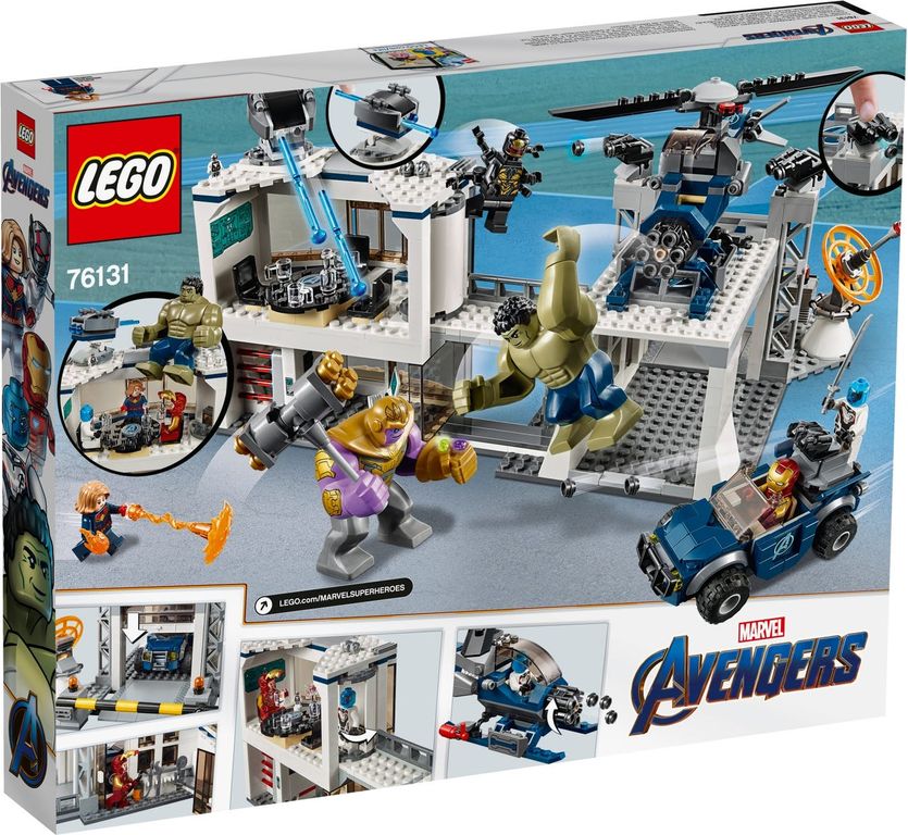 LEGO® Marvel Avengers: battaglia nel Quartier Generale torna a scatola