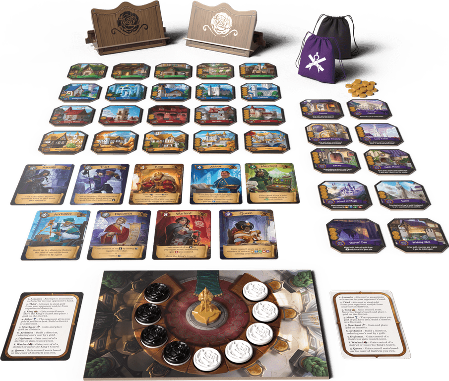Citadels Duel components