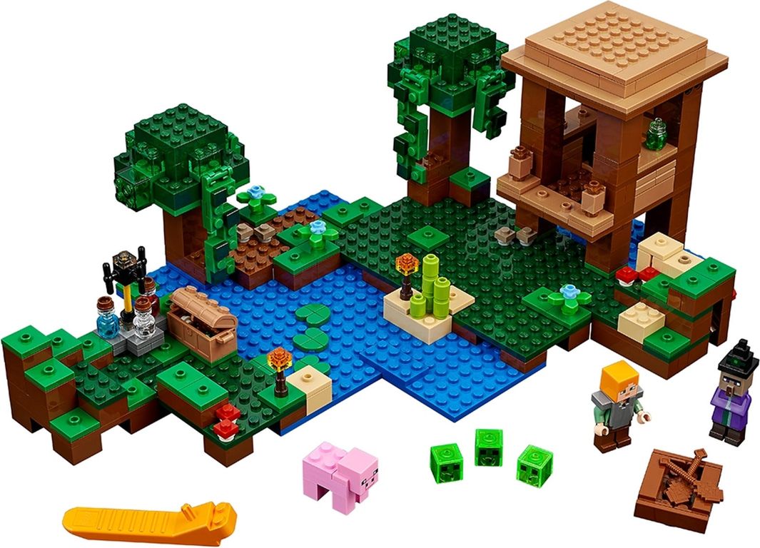 LEGO® Minecraft The Witch Hut components