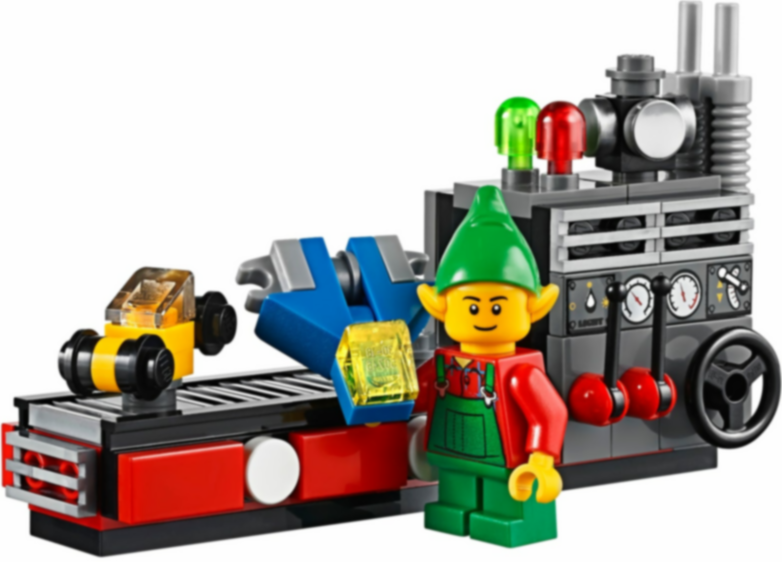 LEGO® Icons El Taller de Papá Noel partes