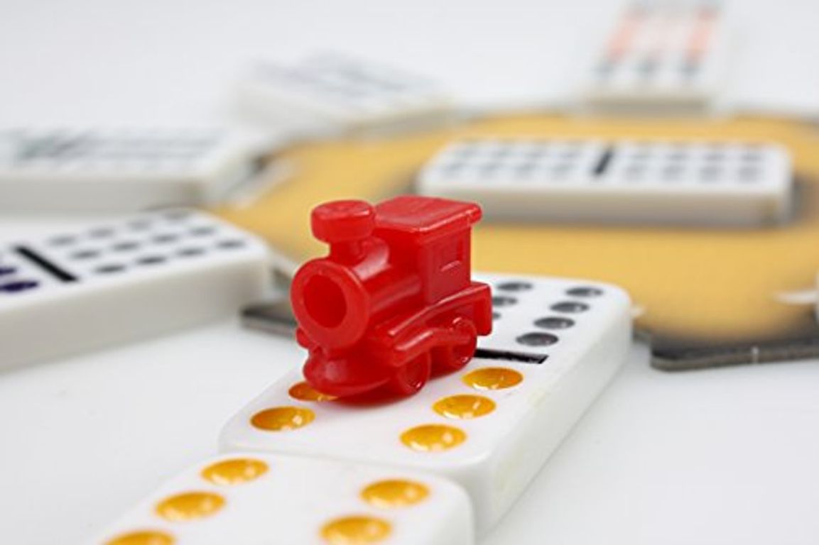 Mexican Train components