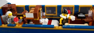 LEGO® Ideas Tren Orient Express interior