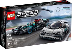 LEGO® Speed Champions Mercedes-AMG F1 W12 E Performance et Mercedes-AMG Project One