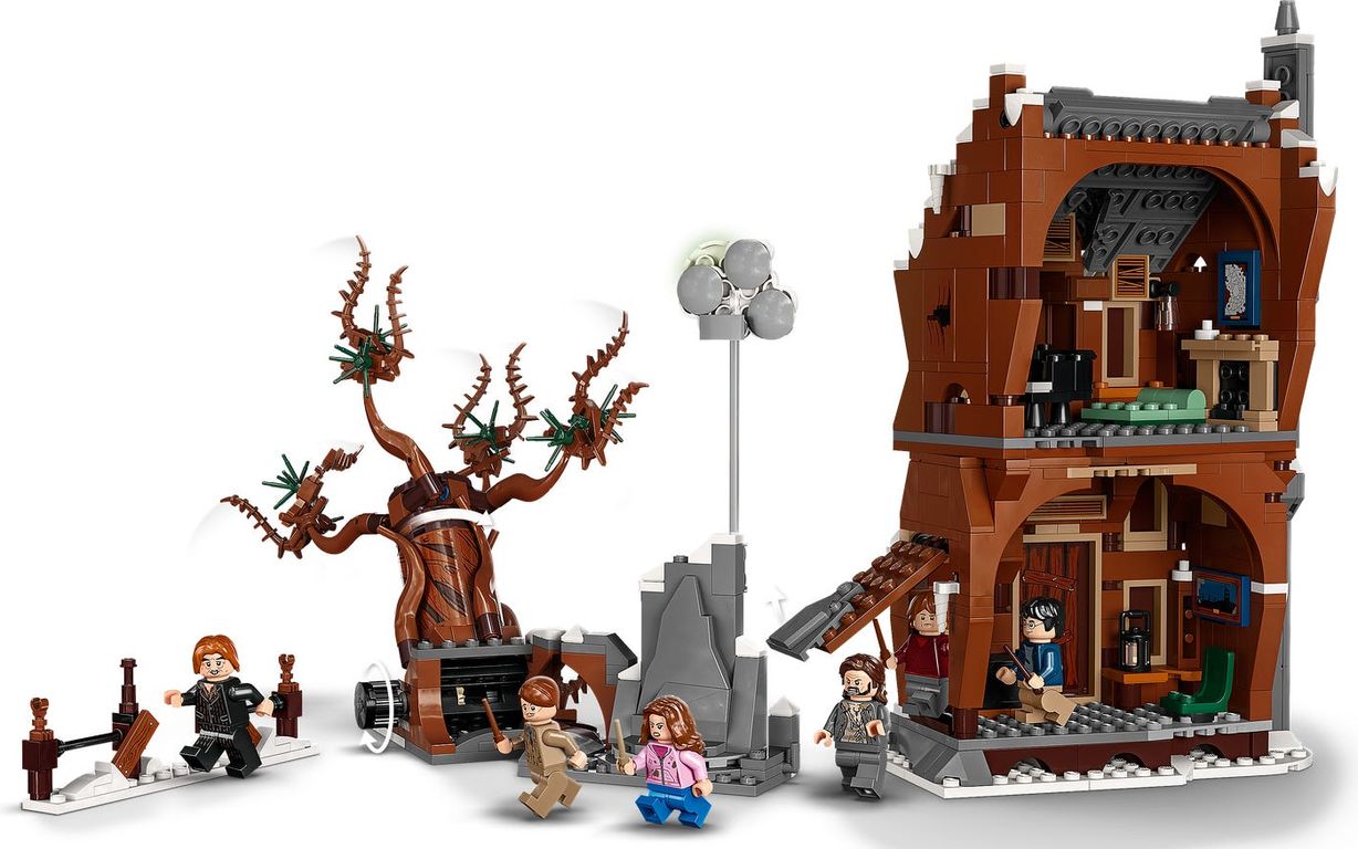 LEGO® Harry Potter™ The Shrieking Shack & Whomping Willow™ components