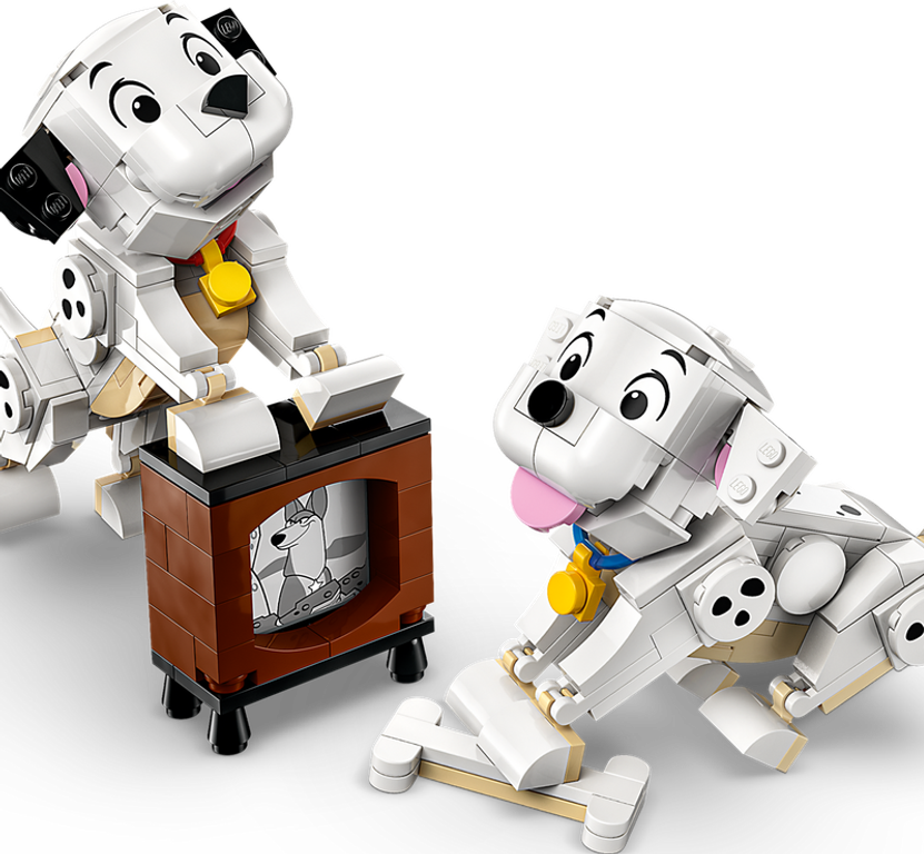 LEGO® Disney Die Welpen Lucky und Penny aus 101 Dalmatiner komponenten
