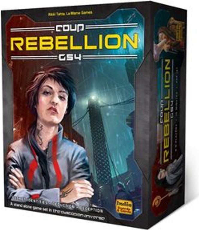  Coup Rebellion G54 - by Indie Boards and Cards - Strategy Board  Game : Everything Else