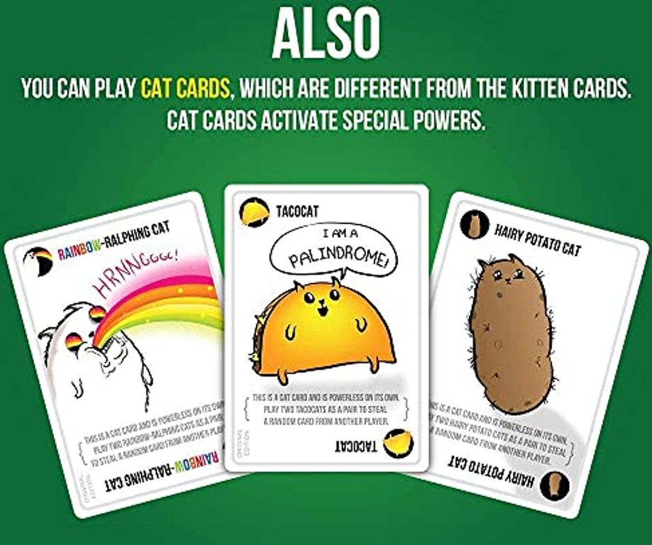 Exploding Kittens: Streaking Kittens cards