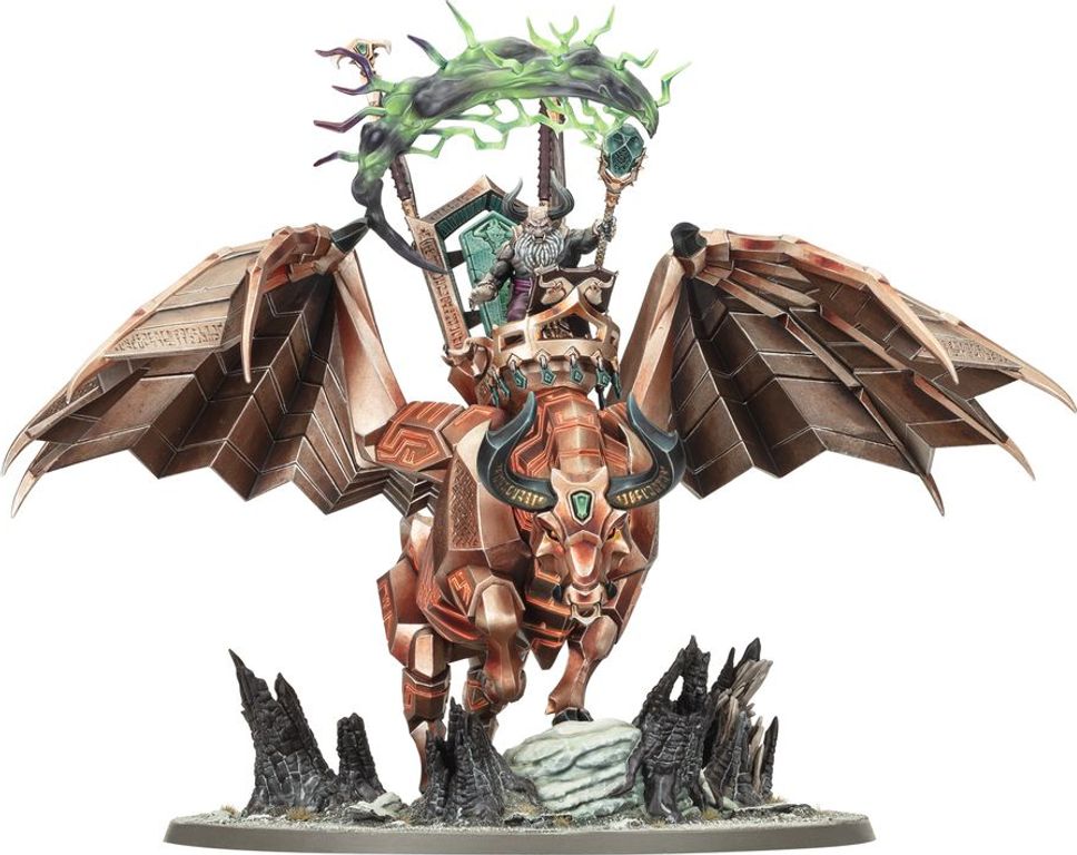 Warhammer: Age of Sigmar - Helsmiths of Hashut: Urak Taar the First Daemonsmith miniatura