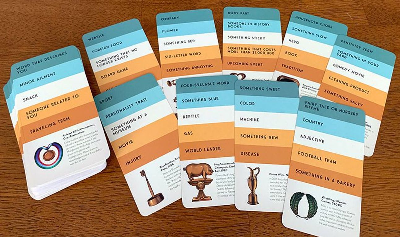 Trophies cards