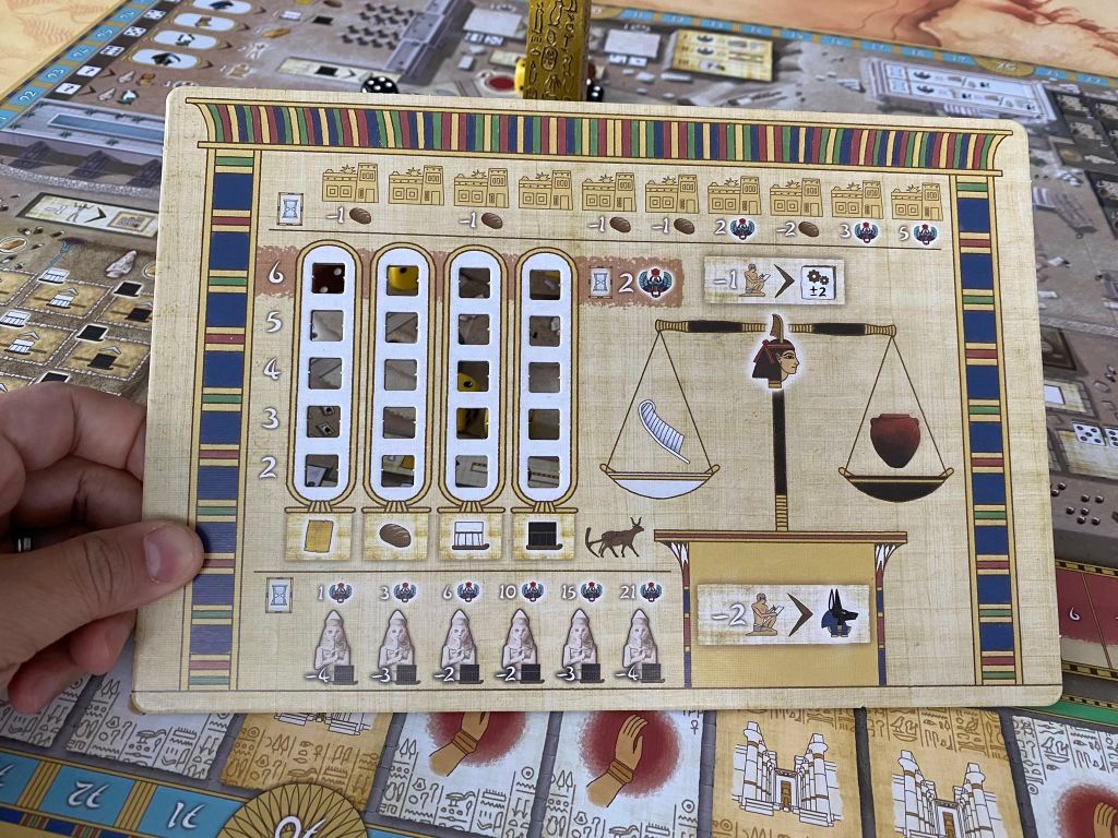 Tekhenu: Obelisk of the Sun game board