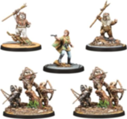 Star Wars Shatterpoint Ee Chee Wa Maa! Squad Pack miniature