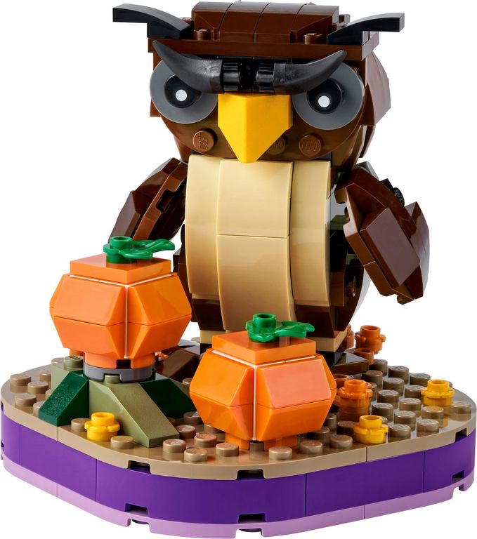 LEGO® BrickHeadz™ Halloween Owl components