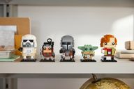 LEGO® BrickHeadz™ Il Mandaloriano e Grogu: Alleati e Cattivi
