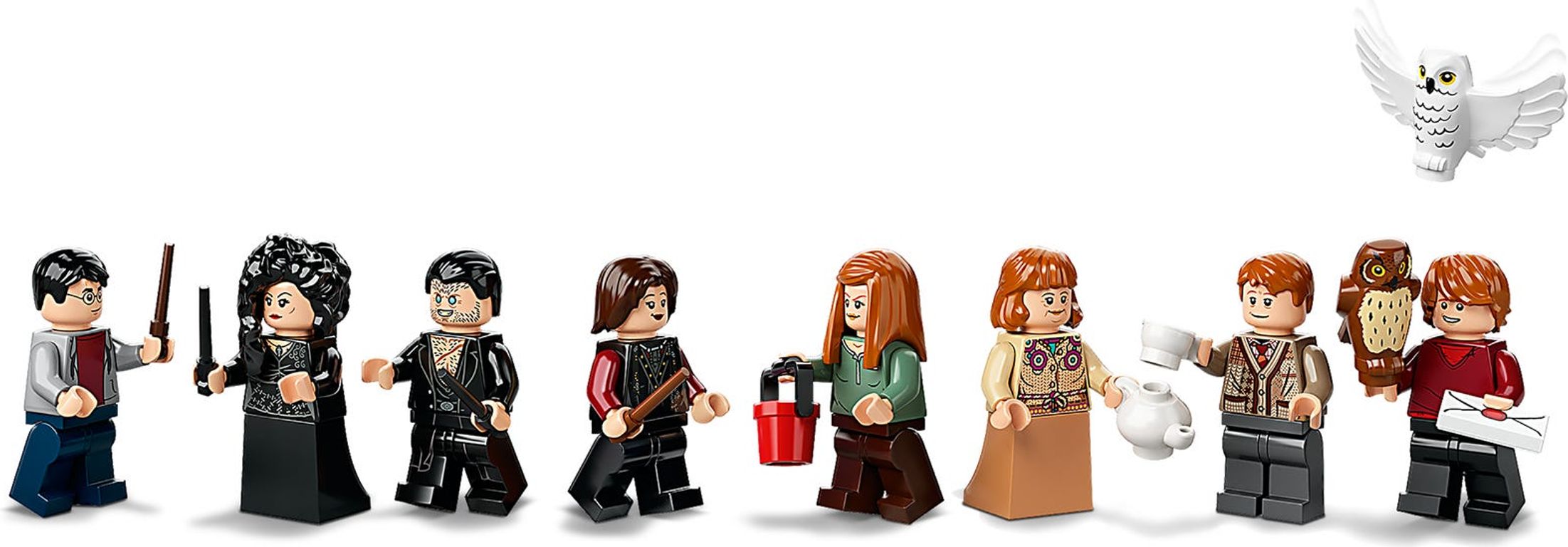 LEGO® Harry Potter™ L'attaque du Terrier des Weasley™ figurines