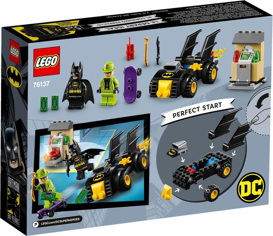 LEGO® DC Superheroes Batman™ vs. The Riddler™ Robbery back of the box