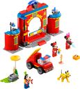 LEGO® Disney Mickey & Friends Fire Truck & Station components
