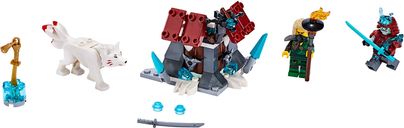 LEGO® Ninjago Angriff des Eis-Samurai komponenten