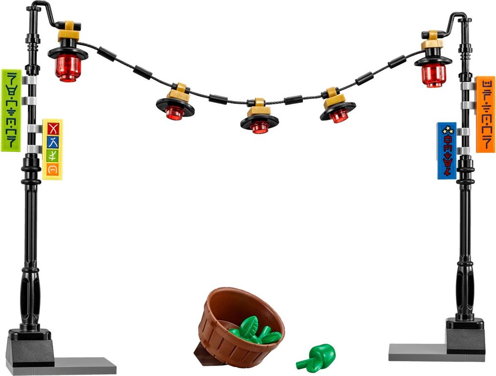 LEGO® Ninjago City Chase components