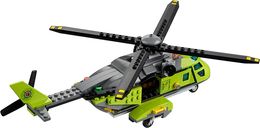 LEGO® City Volcano Supply Helicopter lato posteriore