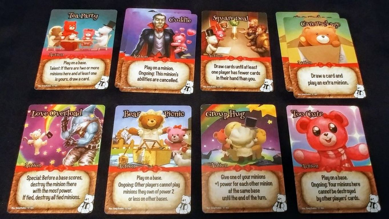 Smash up: Conflit de générations cartes