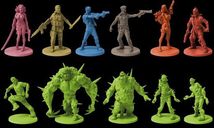 Zombicide: Toxic City Mall miniatures