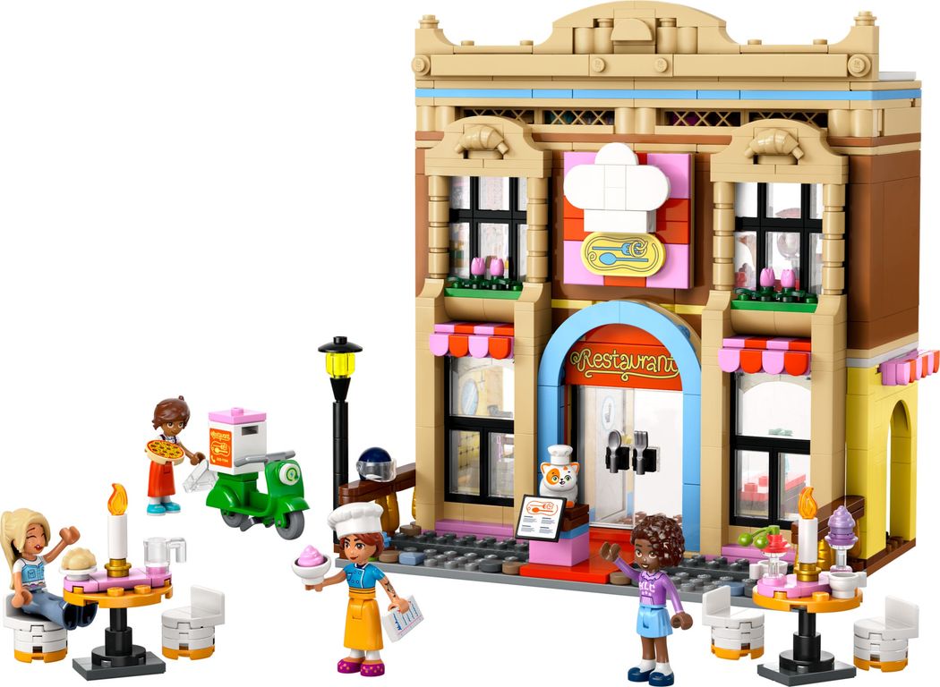 LEGO® Friends Restaurant und Kochschule komponenten