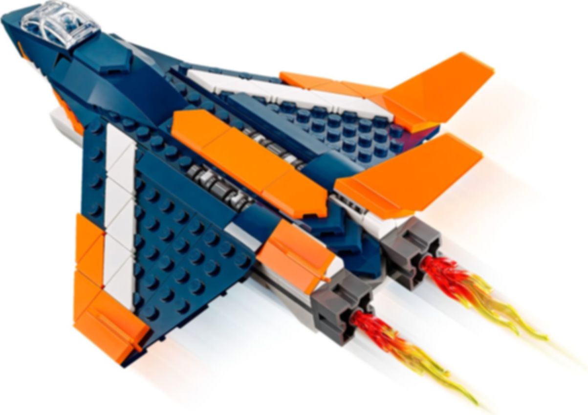 LEGO® Creator Jet supersonico componenti