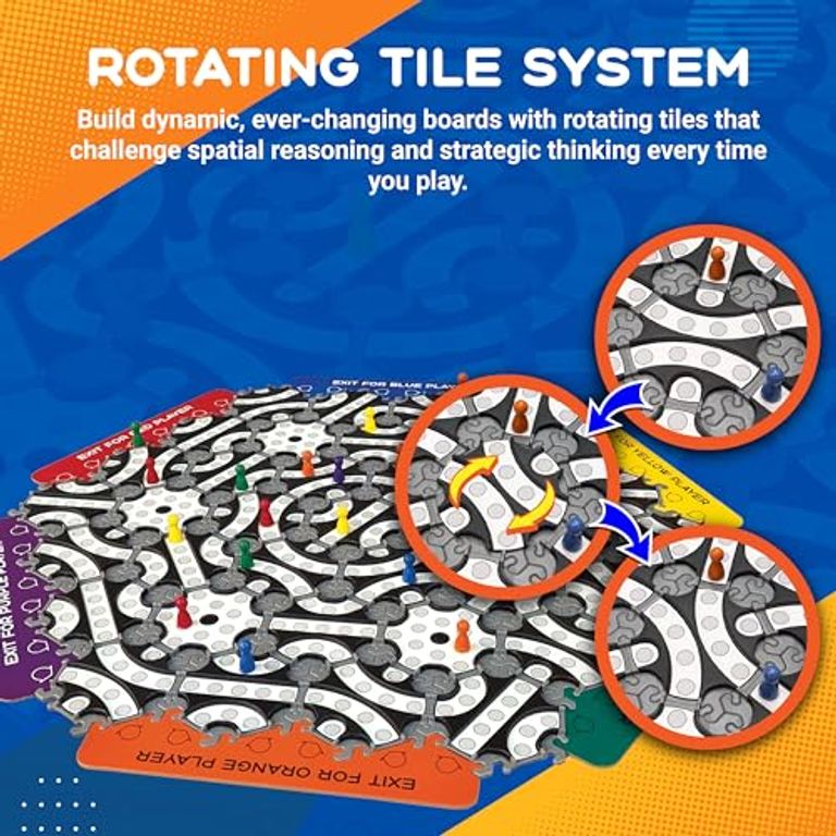 HexPath: Detour Deluxe komponenten