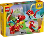 LEGO® Creator Le dragon rouge dos de la boîte