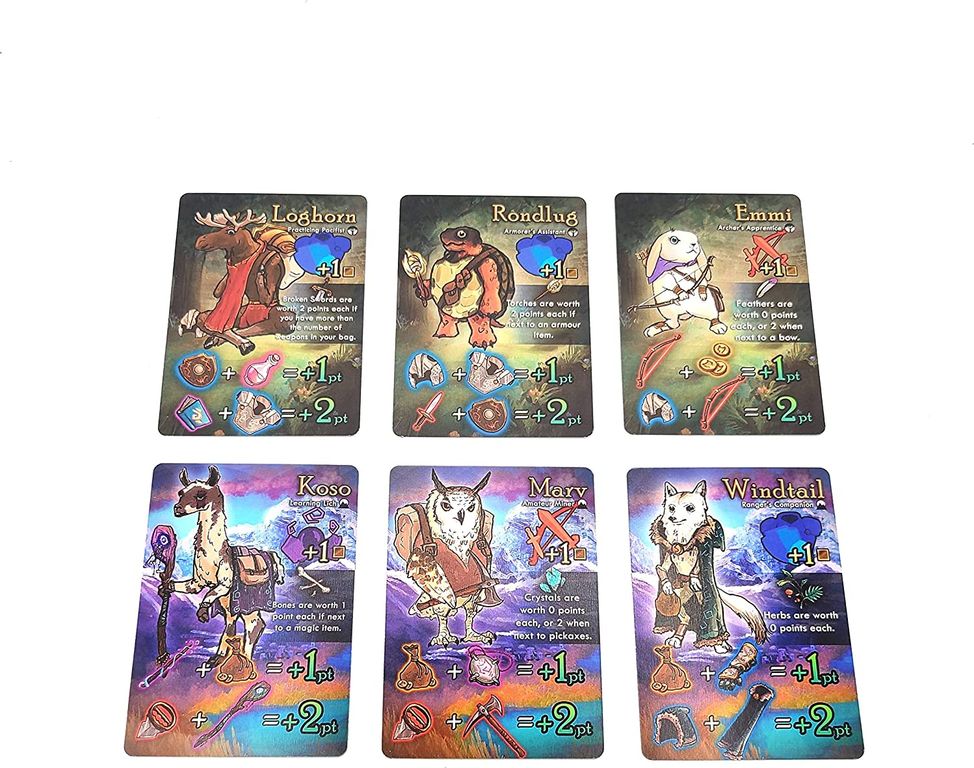 Squire for Hire: Squire Pack 1 cartes