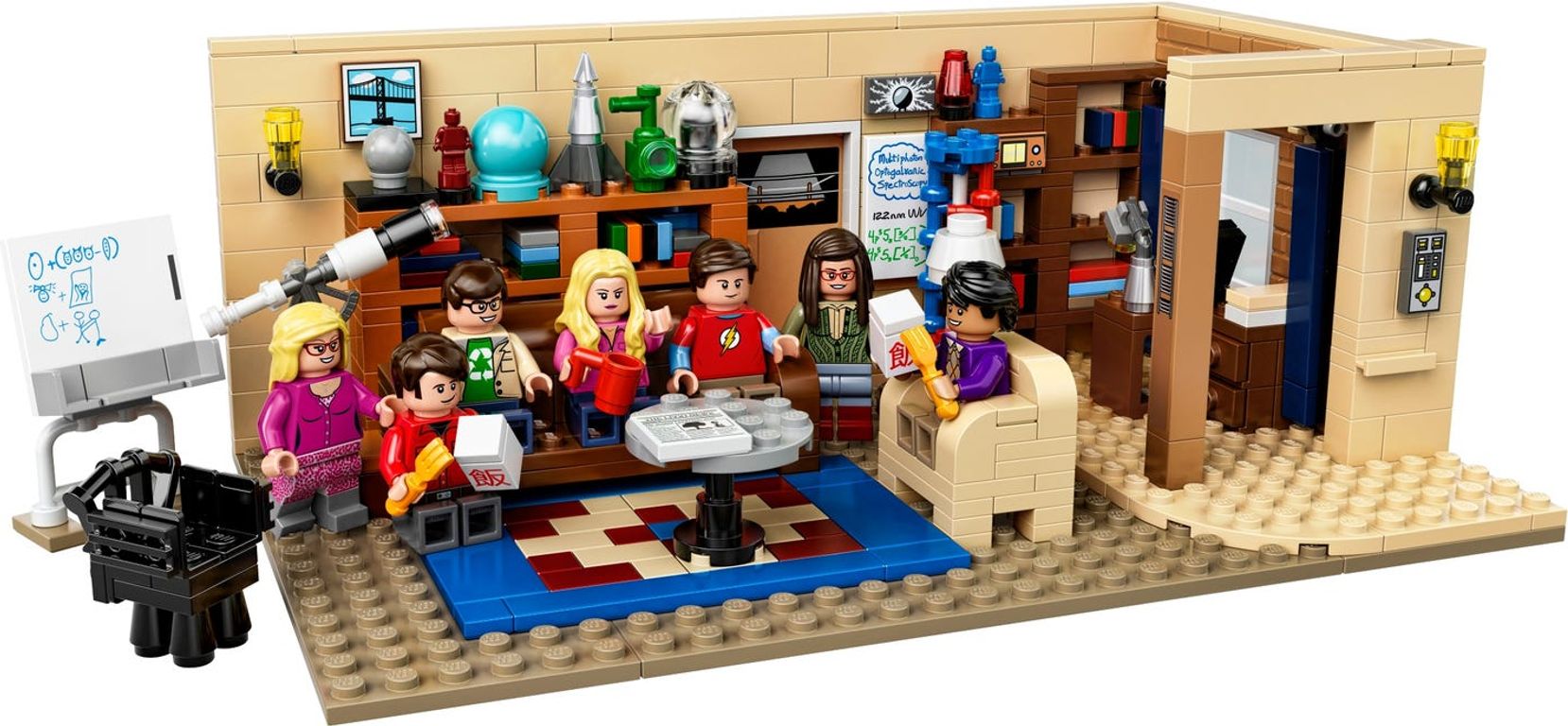 LEGO® Ideas The Big Bang Theory components