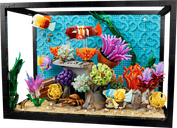 LEGO® Icons Tropisches Aquarium komponenten