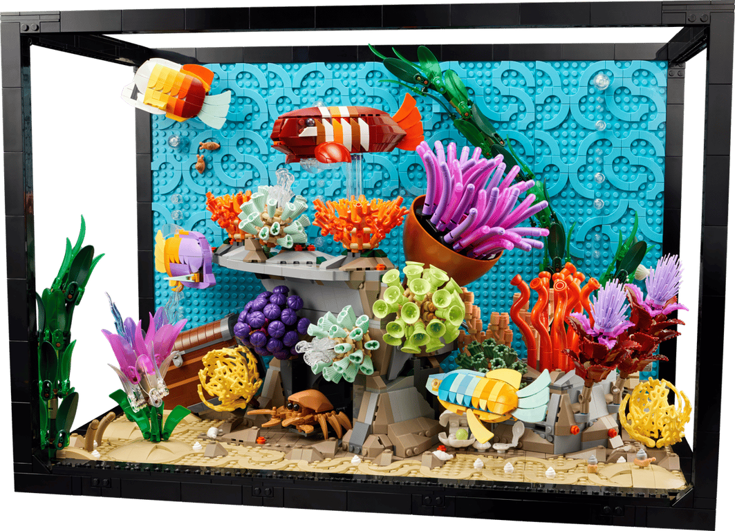 LEGO® Icons Tropisches Aquarium komponenten