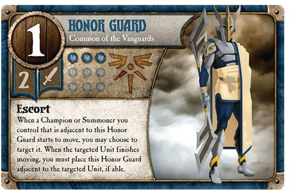 Summoner Wars: Vanguards - Second Summoner carte