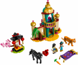 LEGO® Disney Jasmine and Mulan’s Adventure components