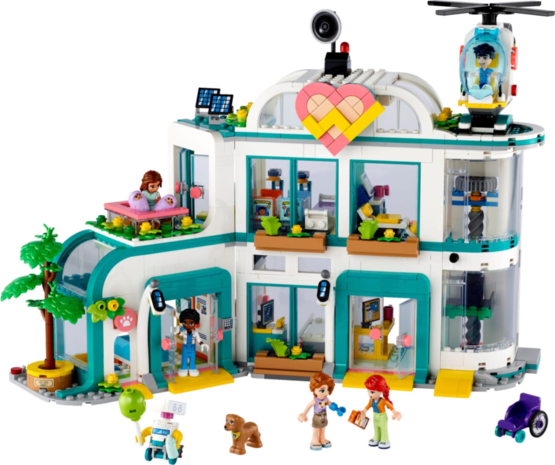 LEGO® Friends Ospedale di Heartlake City componenti
