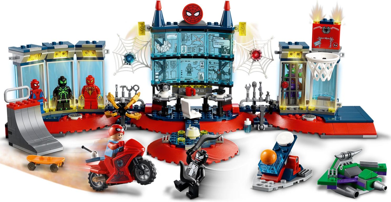 LEGO® Marvel Angriff auf Spider-Mans Versteck spielablauf