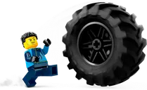 LEGO® City Blue Monster Truck minifigures