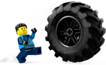 LEGO® City Blauwe monstertruck minifiguren