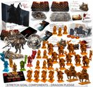 The Great Wall: Stretch Goal Box componenten