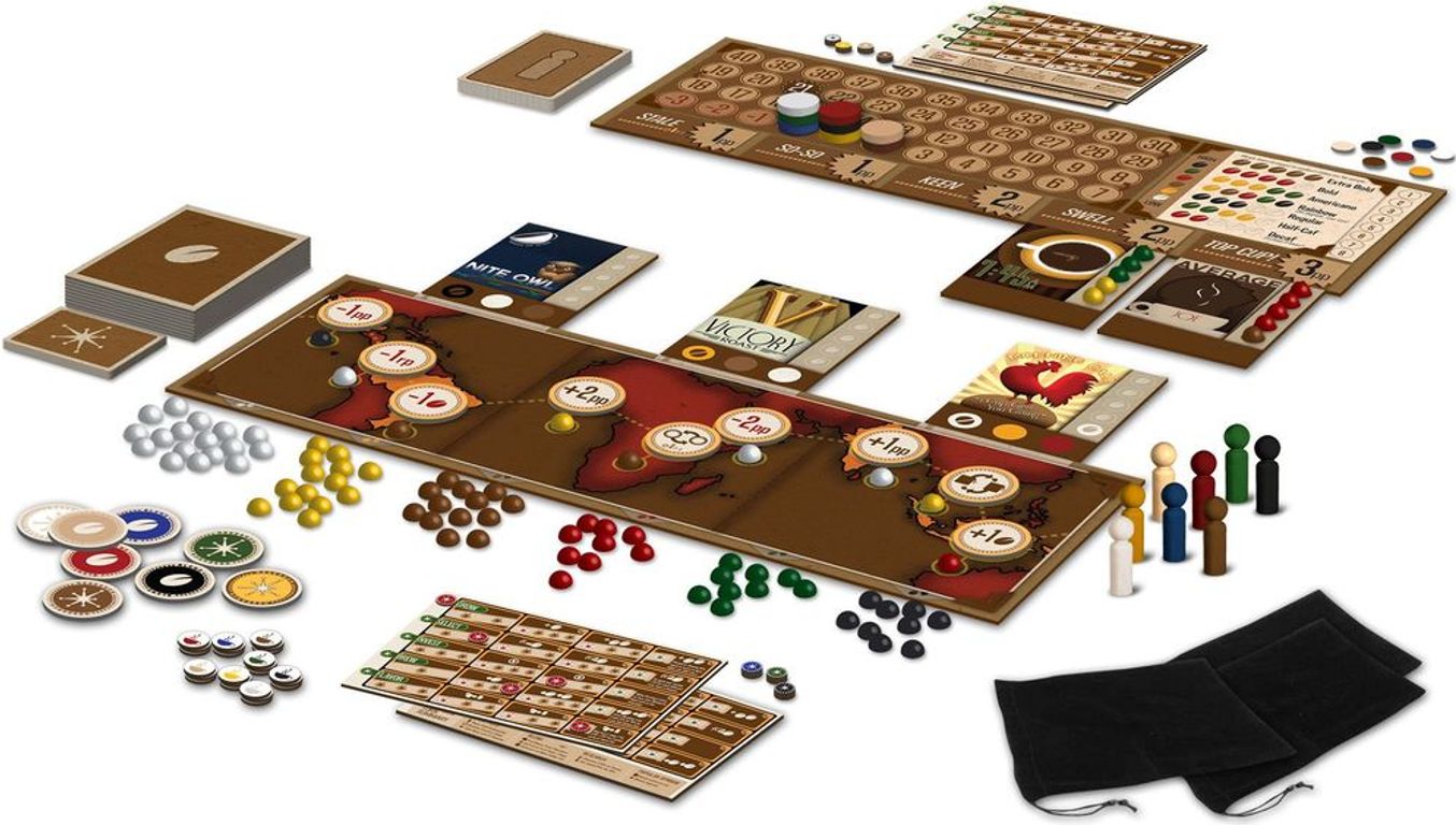 VivaJava: The Coffee Game components